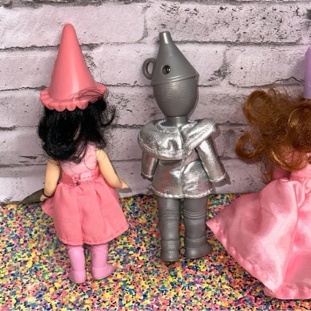 Madame Alexander Dolls Lot of 3 McDonald's Tin Man Glenda Witch Munchkin